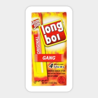 Long Boi Gang Sticker